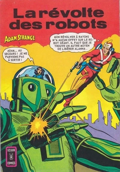 Cover of Le révolte des robots