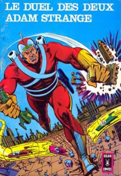 Cover of Les Duel des Deux Adam Strange