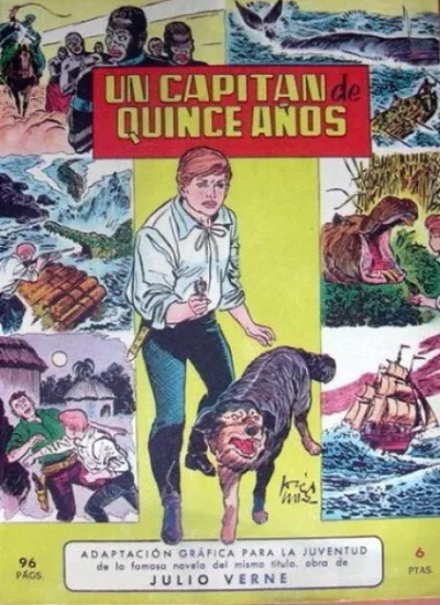 Cover of Un capitan de quince años