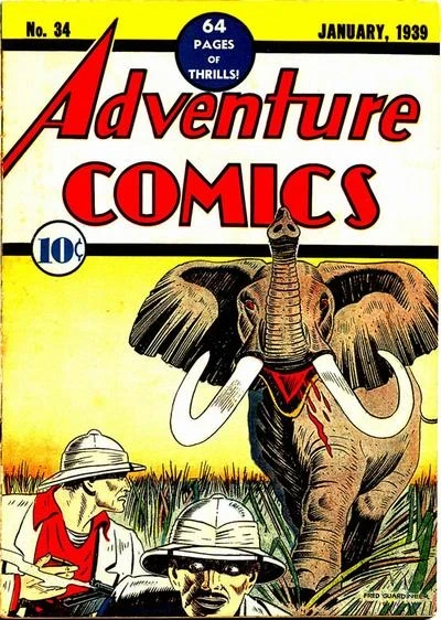 Cover of Adventure Comics