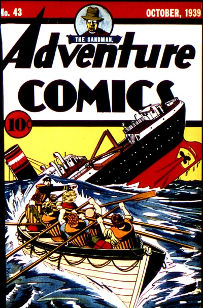 Cover of Adventure Comics