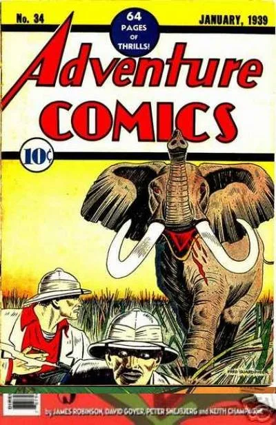 Cover of Adventure Comics