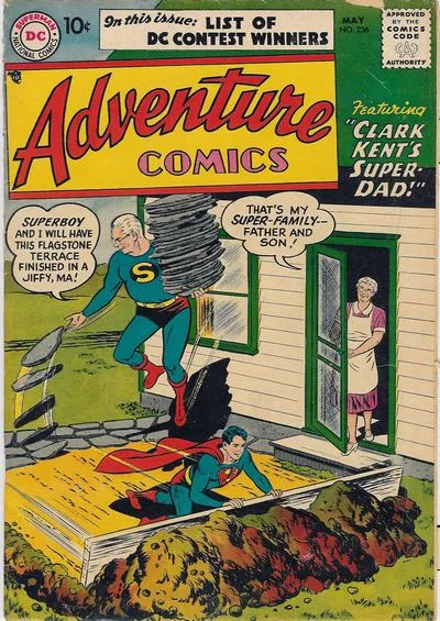 Cover of Clark Kent's Super-Dad