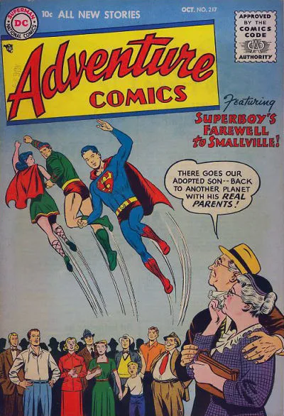 Cover of Superboy's Farewell to Smallville