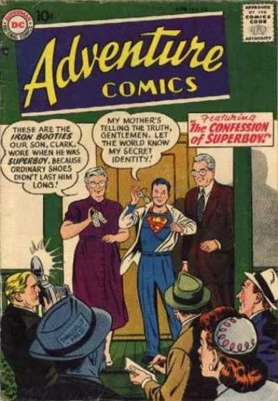 Cover of The Confession of Superboy!