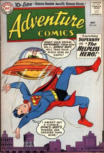 Cover of The Helpless Hero ; Aquaman and His Sea-Police ; The Green Arrow Robin Hood!