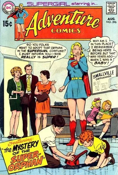 Cover of The Mystery of the Super-Orphan