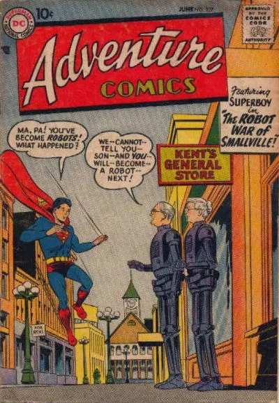 Cover of The Robot War of Smallville