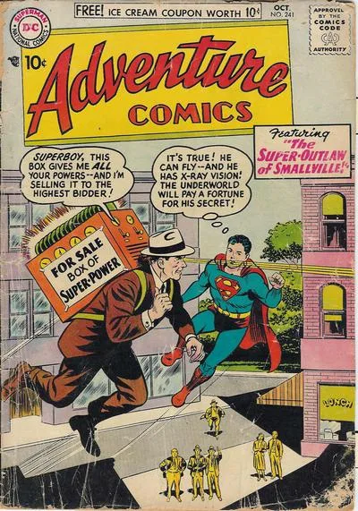 Cover of The Super-Outlaw of Smallville
