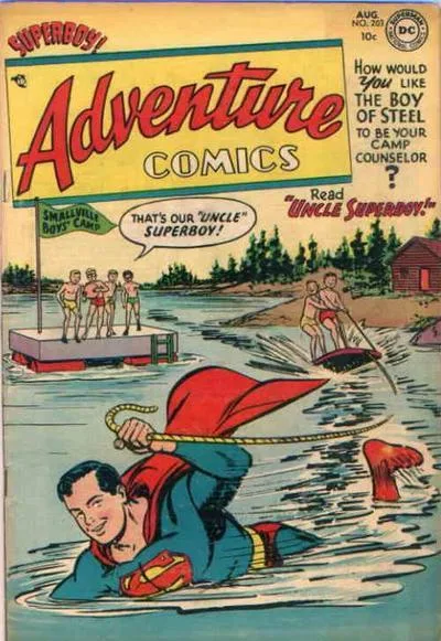 Cover of Uncle Superboy