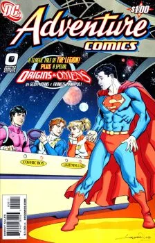 Cover of The Legion of Super-Heroes / Origins and Omens