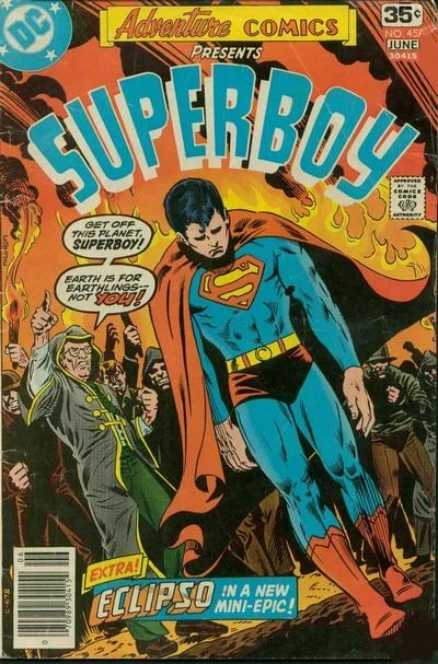 Cover of Adventure Comics