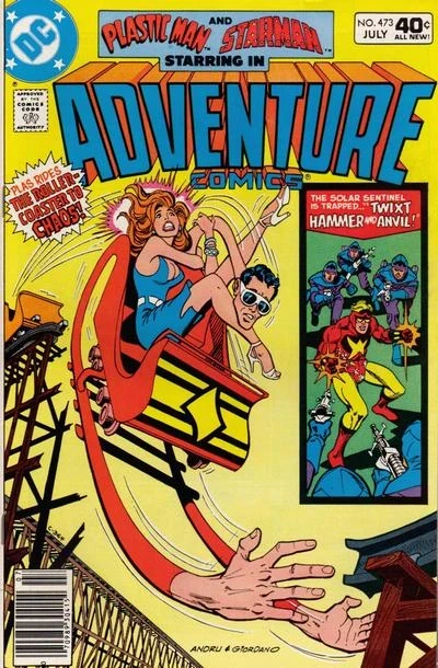 Cover of Adventure Comics