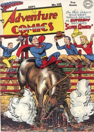 Cover of Superboy --  Super-Cowboy