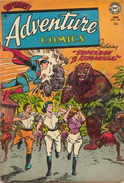 Cover of Superboy vs Kingorilla