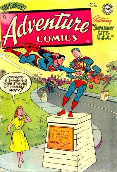 Cover of Superboy City, U.S.A.