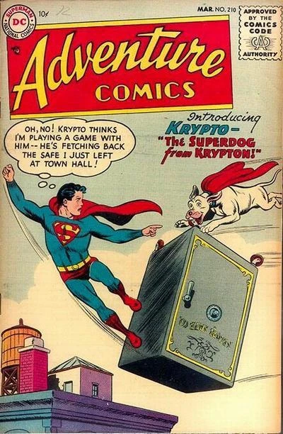 Cover of The Super-Dog from Krypton