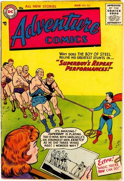 Cover of Superboy's Repeat Performance