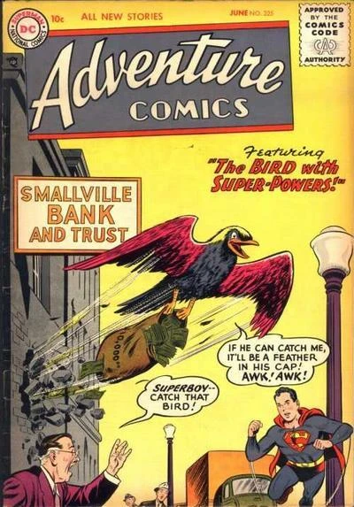 Cover of The Bird With Super Powers