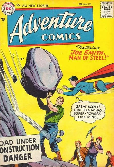 Cover of Joe Smith, Man of Steel