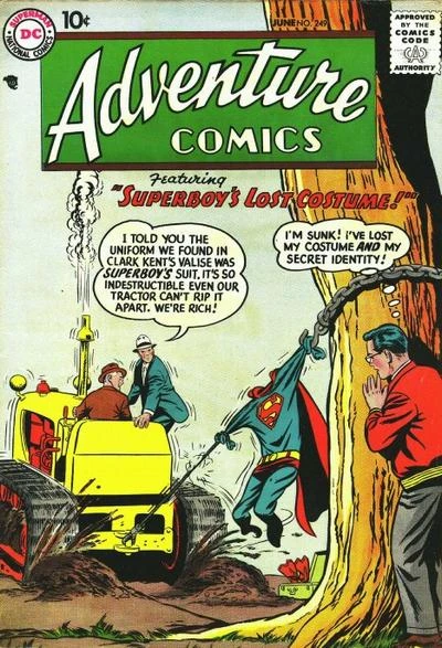 Cover of The Stolen Superboy Cape