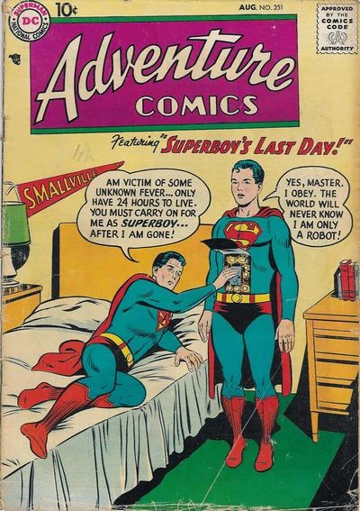 Cover of Superboy's Last Day