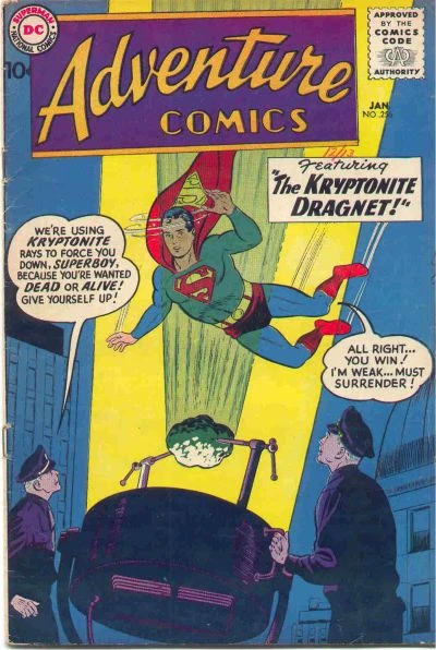 Cover of The Dragnet Superboy ;The Ordeal of Aquaman ; The Green Arrow's First Case