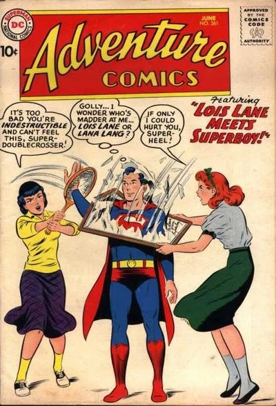 Cover of Lois Lane Meets Superboy