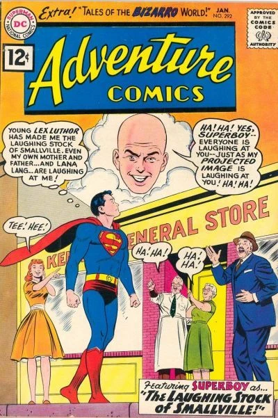 Cover of The Laughing Stock of Smallville! / Bizarro Creates a Monster!