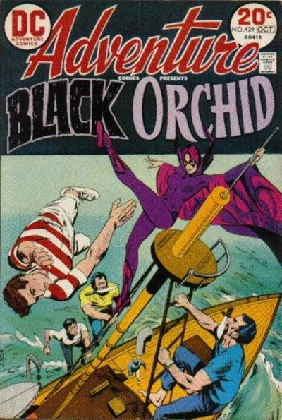 Cover of Black Orchid: "Challenge to the Black Orchid"
