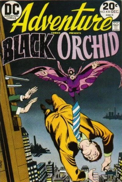 Cover of The Anger of the Black Orchid
