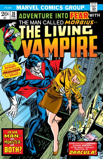 Cover of Morbius the Living Vampire!