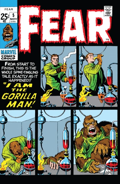 Cover of I Am The Gorilla Man!