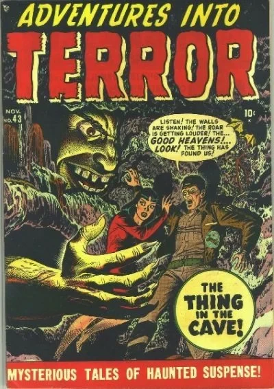 Cover of The Thing in the Cave