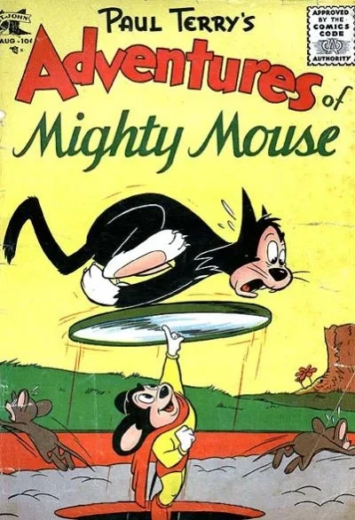 Cover of Paul Terry's Adventures of Mighty Mouse