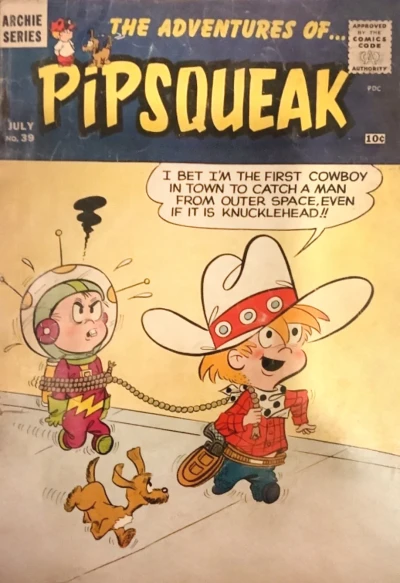 Cover of The Adventures of ...Pipsqueak