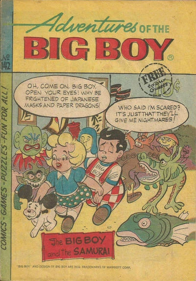 Cover of The Big Boy and the Samurai