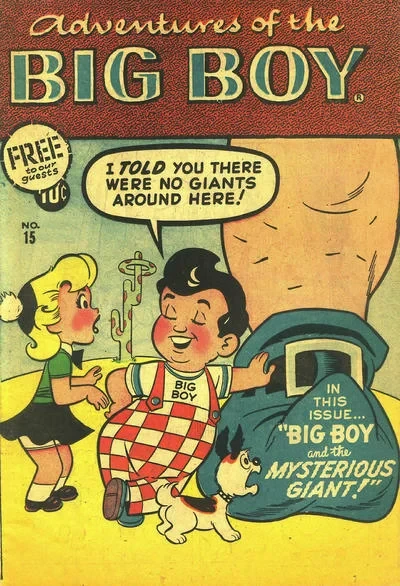 Cover of Big Boy and the Mysterious Giant