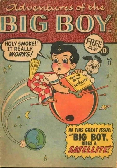 Cover of The Big Boy Rides a Satellite