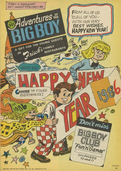 Cover of Happy New Year 1986