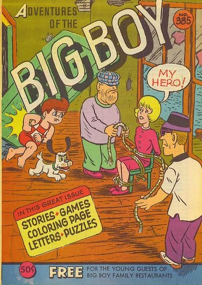 Cover of Big Boy...GCF Great Crime Fighter!