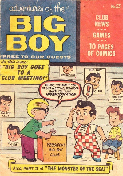 Cover of Big Boy Goes to a Club Meeting
