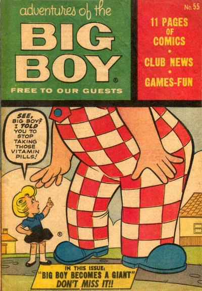 Cover of Big Boy Becomes a Giant