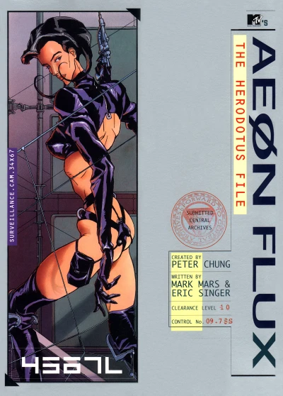 Cover of Aeon Flux - The Herodotus File