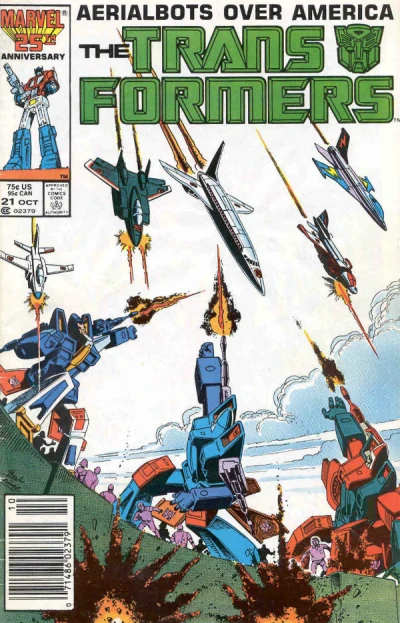 Cover of Aerialbots Over America
