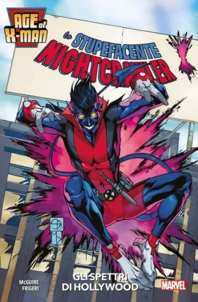 Cover of Lo stupefacente Nightcrawler: Gli spettri di Hollywood