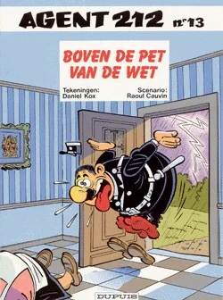 Cover of Boven de pet van de wet
