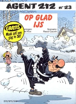 Cover of Op glad ijs