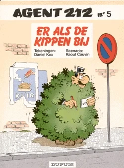 Cover of Er als de kippen bij