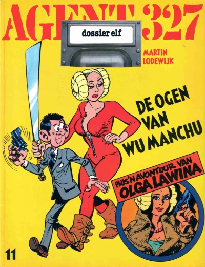 Cover of Dossier De Ogen Van Wu Manchu